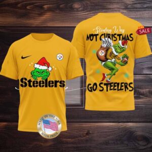 Pittsburgh Steelers NFL Grinch Dr. Seuss Stealing Wins Not Christmas Shirt
