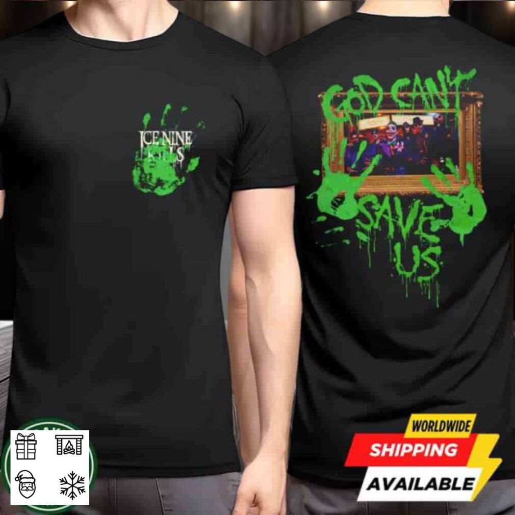 Ice Nine Kills God Can’t Save Us Merch Tee The Laugh Track Joker Merchandise Two Sided T Shirt Ice Nine Kills God Can’t Save Us Merch Tee The Laugh Track Joker Merchandise Two Sided T Shirt