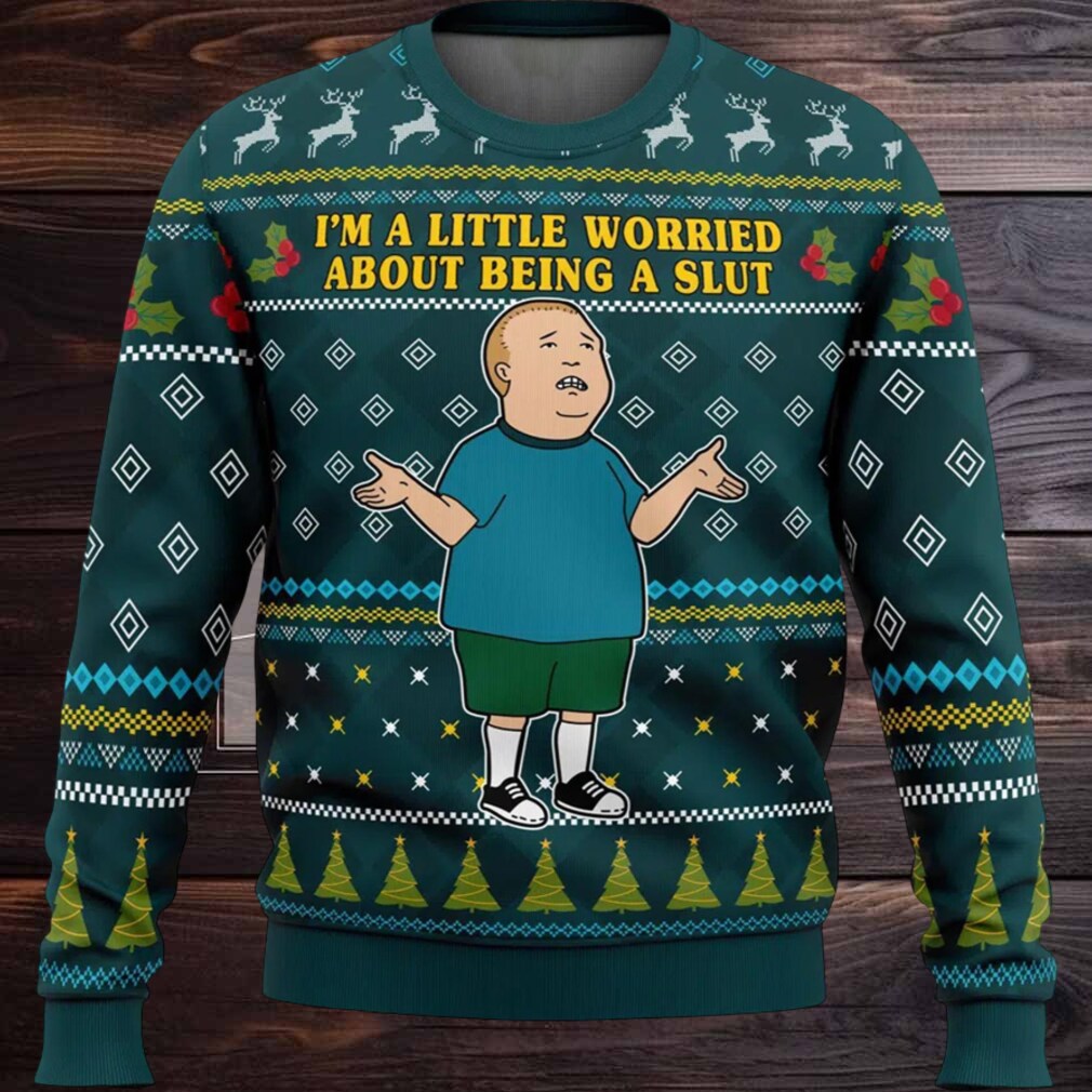 I’m A Little Worried King Of The Hill Ugly Christmas Sweater I’m A Little Worried King Of The Hill Ugly Christmas Sweater