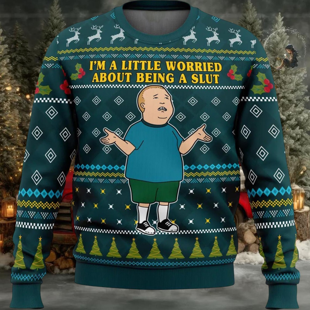 I’m A Little Worried King Of The Hill Ugly Christmas Sweater I’m A Little Worried King Of The Hill Ugly Christmas Sweater