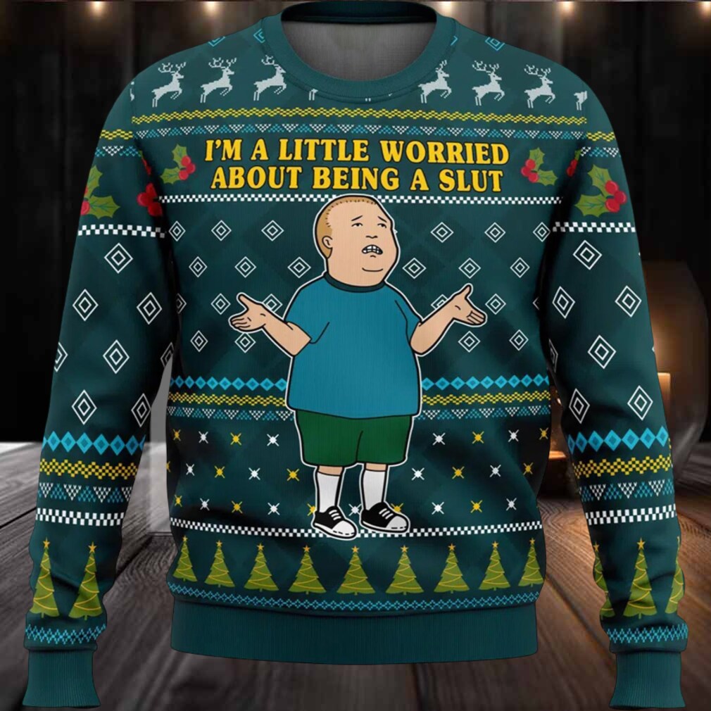 I’m A Little Worried King Of The Hill Ugly Christmas Sweater I’m A Little Worried King Of The Hill Ugly Christmas Sweater