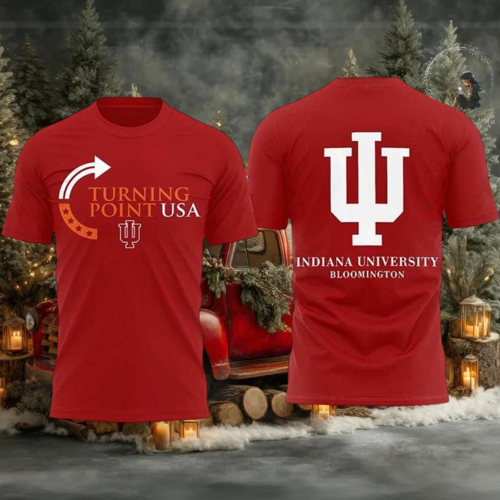 Indiana University Turning Point USA 2025 New Two Sided Shirt Indiana University Turning Point USA 2025 New Two Sided Shirt