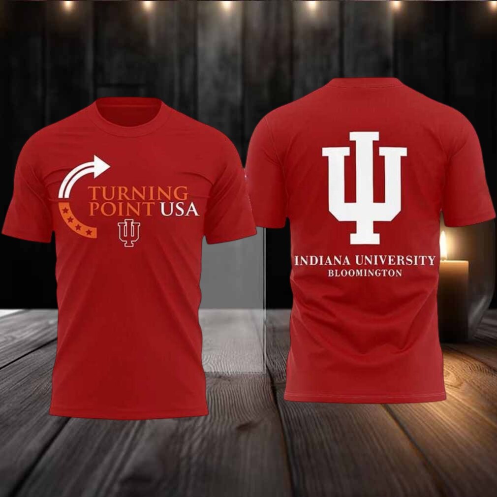 Indiana University Turning Point USA 2025 New Two Sided Shirt Indiana University Turning Point USA 2025 New Two Sided Shirt