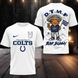 Indianapolis Colts NFL Bad Bunny 2025 New Two Sided Shirt