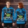 Carolina Panthers Christmas Tree 3D Ugly Hoodie Zip Up Carolina Panthers Christmas Tree 3D Ugly Hoodie Zip Up