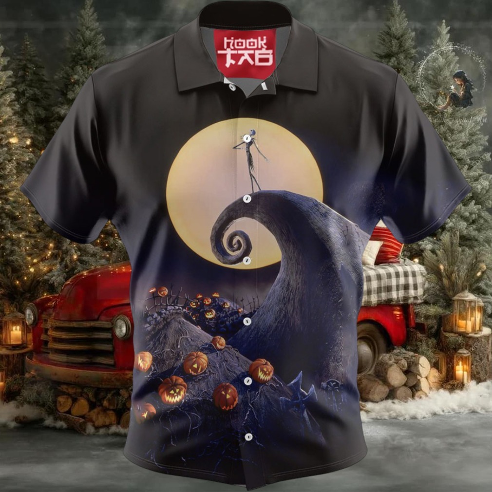 Jack Skellington Hawaiian Shirt Halloween Hawaiian Shirt