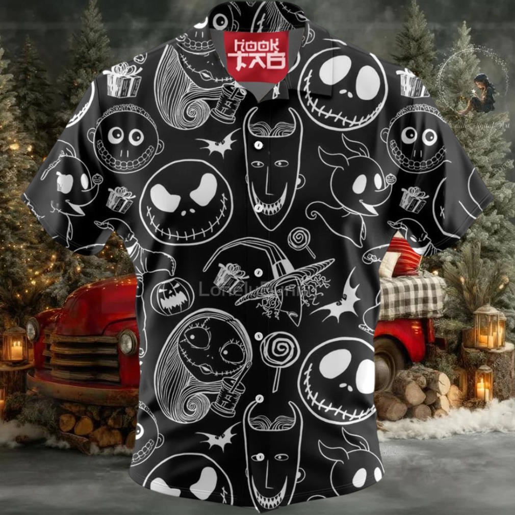 Jack Skellington Hawaiian Shirt, The Nightmare Before Christmas Hawaiian Jack Skellington Hawaiian Shirt, The Nightmare Before Christmas Hawaiian
