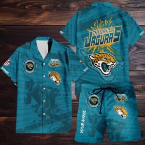 Jacksonville Jaguars Combo Hawaiian Shirt And Shorts