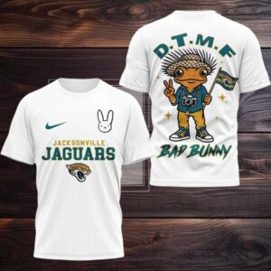 Jacksonville Jaguars NFL Bad Bunny 2025 New Two Sided Shirt