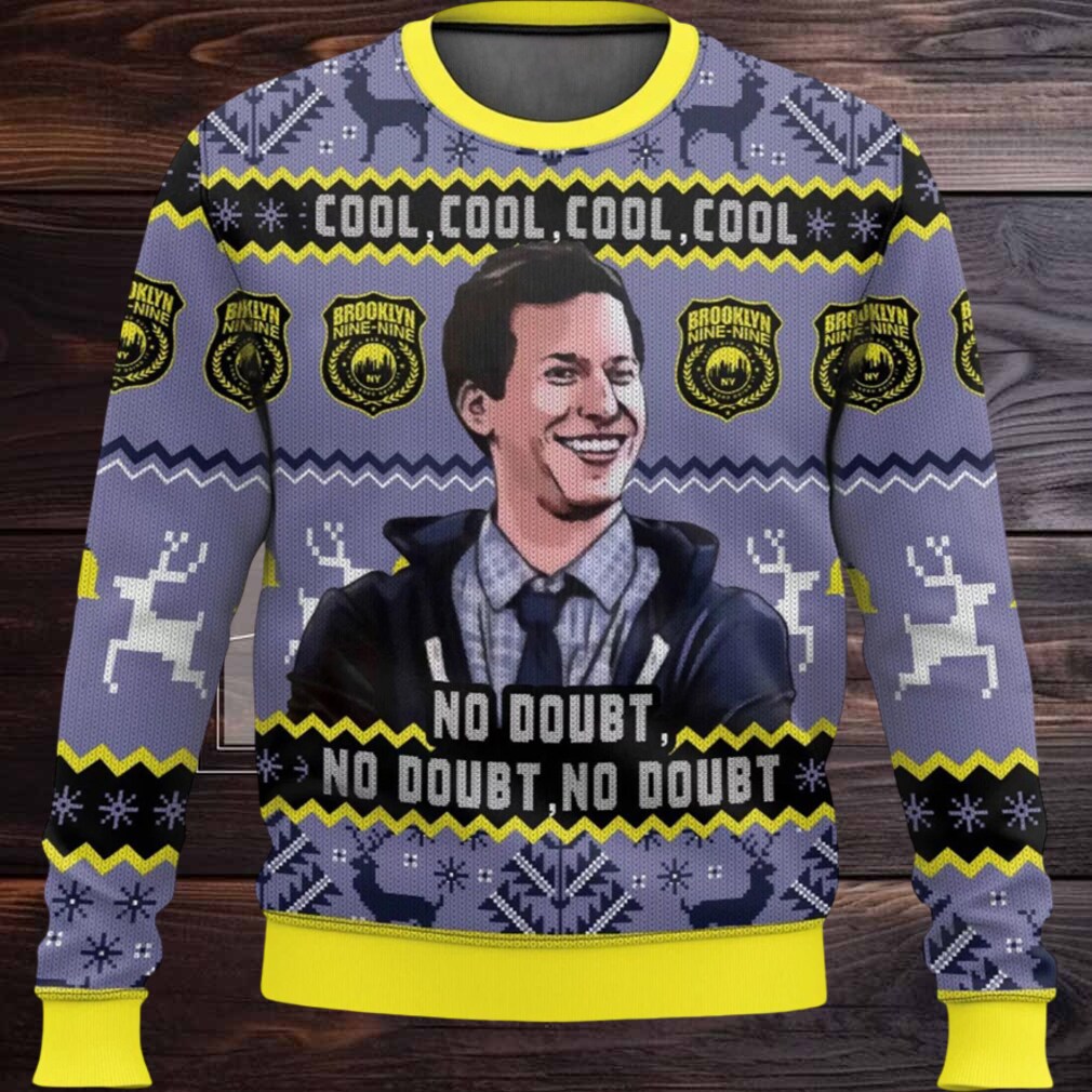 Jake Peralta Brooklyn Cool Cool No Doubt Ugly Christmas Sweater Jake Peralta Brooklyn Cool Cool No Doubt Ugly Christmas Sweater