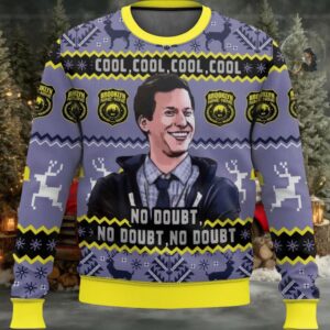 Jake Peralta Brooklyn Cool Cool No Doubt Ugly Christmas Sweater