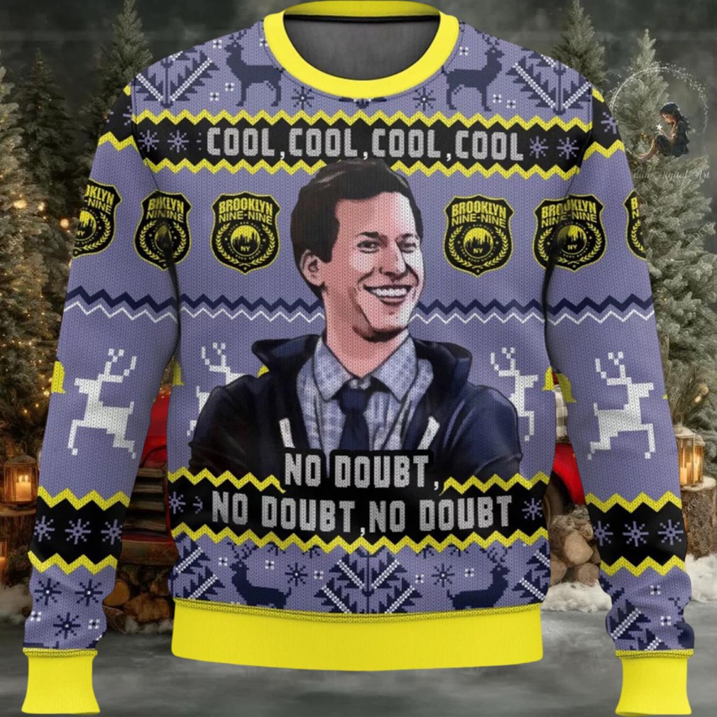 Jake Peralta Brooklyn Cool Cool No Doubt Ugly Christmas Sweater Jake Peralta Brooklyn Cool Cool No Doubt Ugly Christmas Sweater