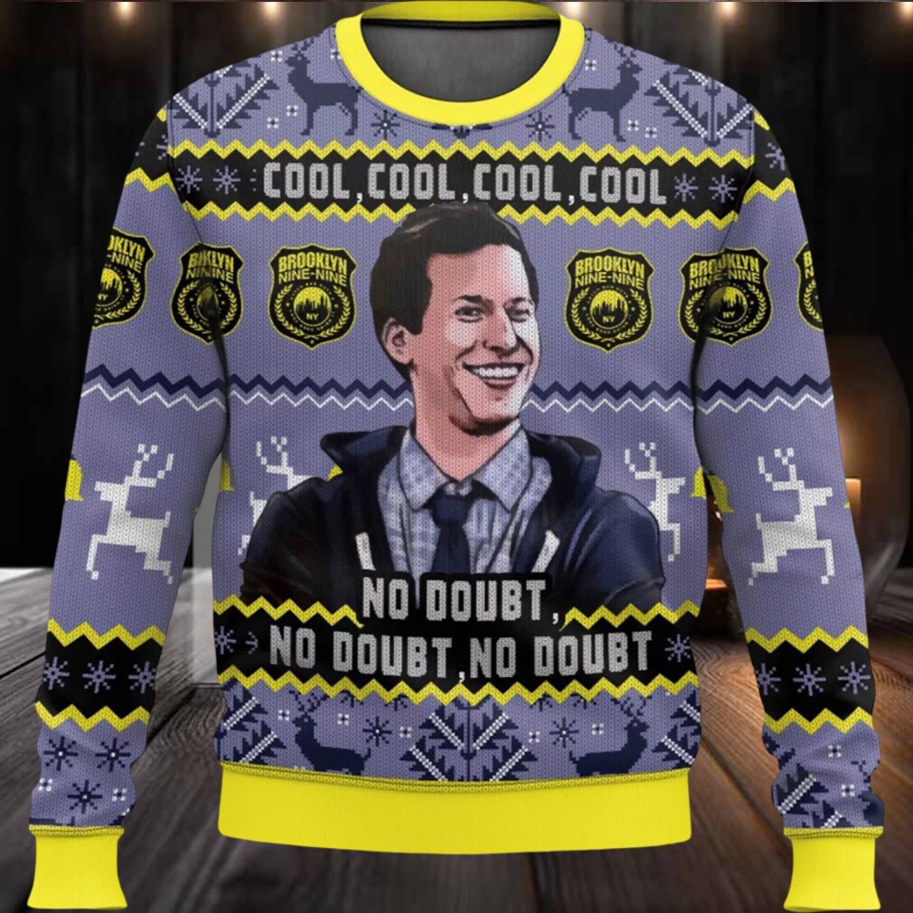 Jake Peralta Brooklyn Cool Cool No Doubt Ugly Christmas Sweater Jake Peralta Brooklyn Cool Cool No Doubt Ugly Christmas Sweater
