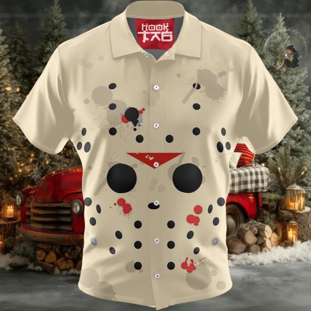 Jason Voorhees Hawaiian Shirt, Friday the 13th Hawaiian Shirt, Halloween Hawaiian Shirt Jason Voorhees Hawaiian Shirt, Friday the 13th Hawaiian Shirt, Halloween Hawaiian Shirt