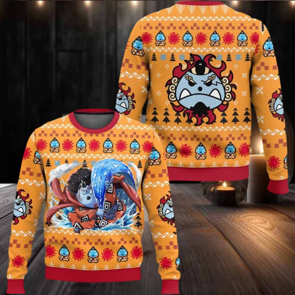 Jinbe One Piece Ugly Christmas Sweater Jinbe One Piece Ugly Christmas Sweater