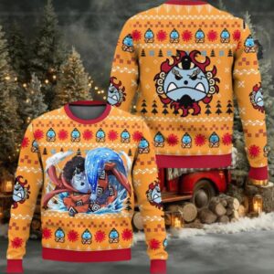 Jinbe One Piece Ugly Christmas Sweater