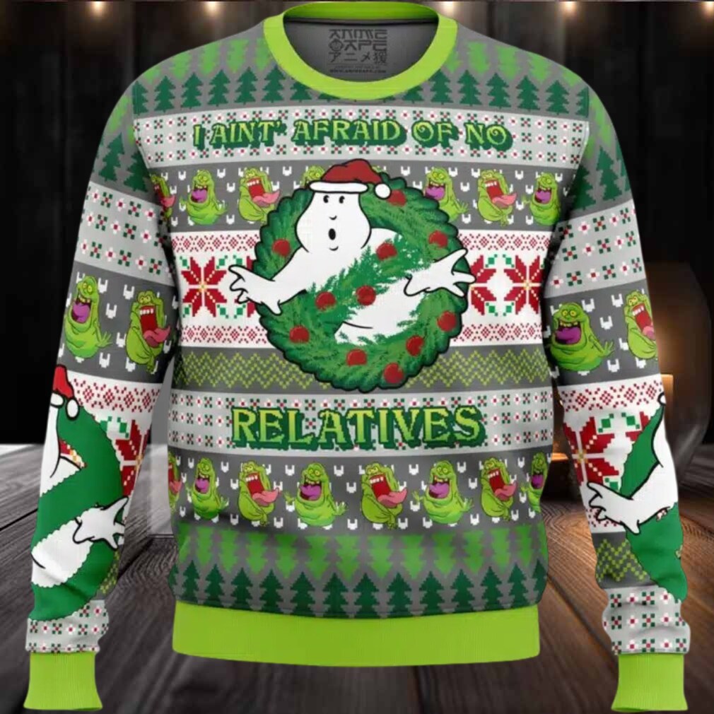 Jinglebusters Ghostbusters Ugly Christmas Sweater Jinglebusters Ghostbusters Ugly Christmas Sweater