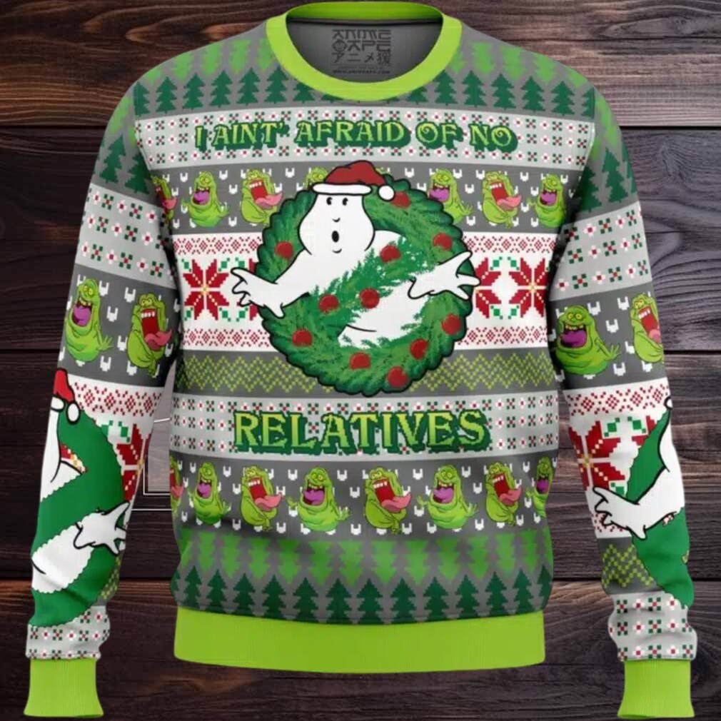 Jinglebusters Ghostbusters Ugly Christmas Sweater Jinglebusters Ghostbusters Ugly Christmas Sweater