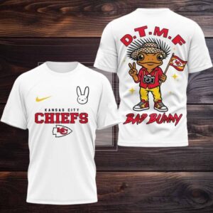 Kansas City Chiefs NFL Bad Bunny 2025 New Two Sided Shirt