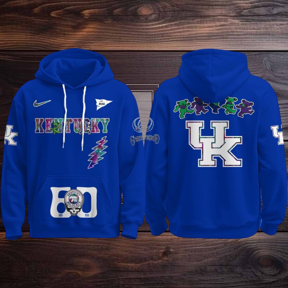 Kentucky Wildcats Celebrating Grateful Dead 60th Anniversary 2025 Hoodie T Shirt Kentucky Wildcats Celebrating Grateful Dead 60th Anniversary 2025 Hoodie T Shirt