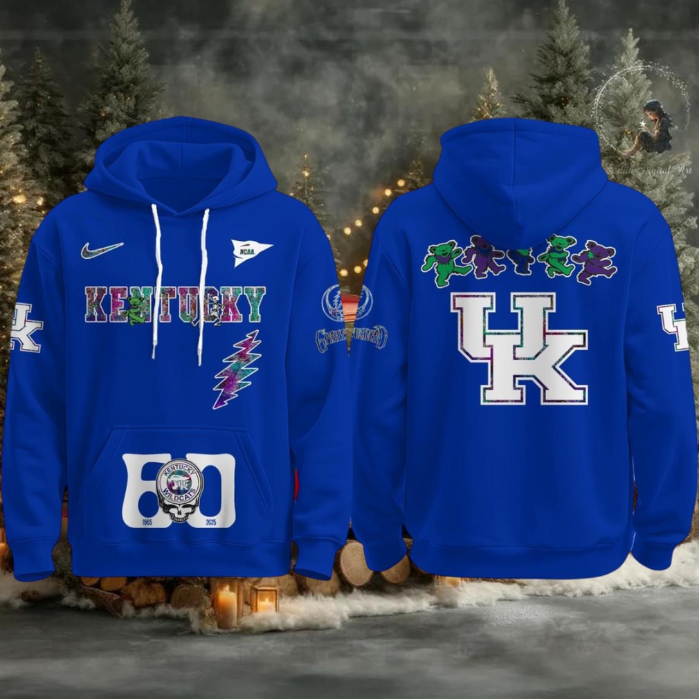 Kentucky Wildcats Celebrating Grateful Dead 60th Anniversary 2025 Hoodie T Shirt Kentucky Wildcats Celebrating Grateful Dead 60th Anniversary 2025 Hoodie T Shirt