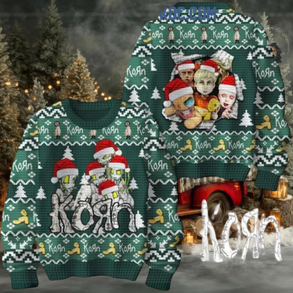 Korn Follow The Leader Nu Metal 2025 Christmas Ugly Sweater Korn Follow The Leader Nu Metal 2025 Christmas Ugly Sweater