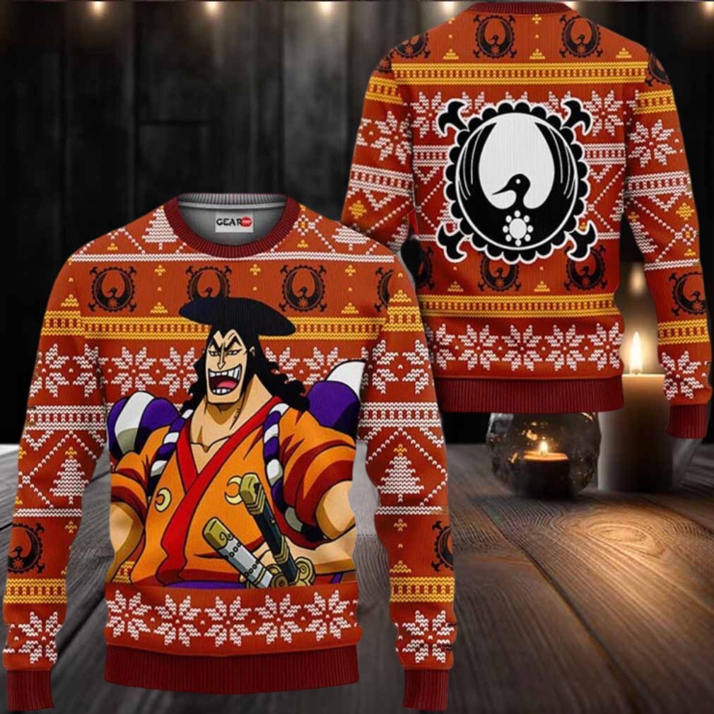 Kozuki Oden Anime Xmas Gifts One Piece Ugly Christmas Sweater Kozuki Oden Anime Xmas Gifts One Piece Ugly Christmas Sweater