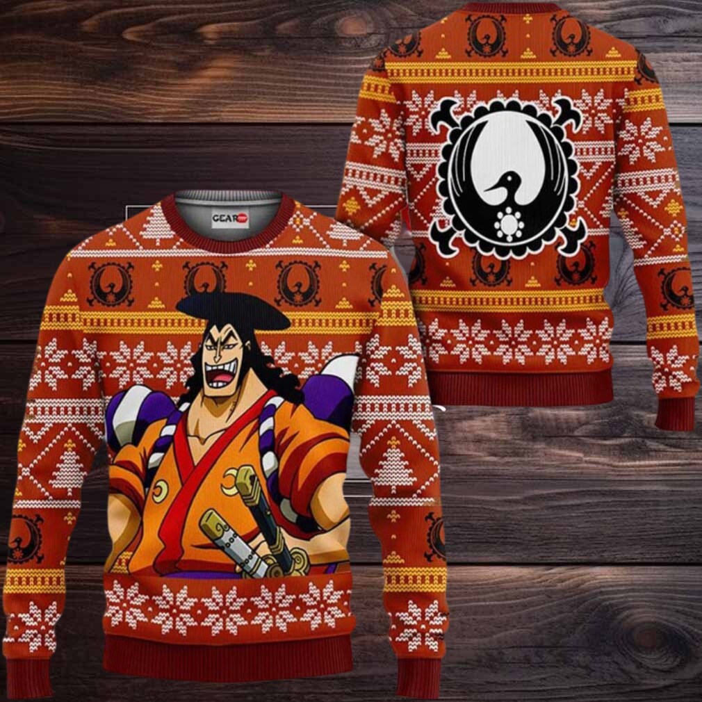 Kozuki Oden Anime Xmas Gifts One Piece Ugly Christmas Sweater Kozuki Oden Anime Xmas Gifts One Piece Ugly Christmas Sweater