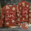White Coors Banquet “Brodolf Gainzdeer” Christmas Tree Pattern Ugly Sweater White Coors Banquet “Brodolf Gainzdeer” Christmas Tree Pattern Ugly Sweater