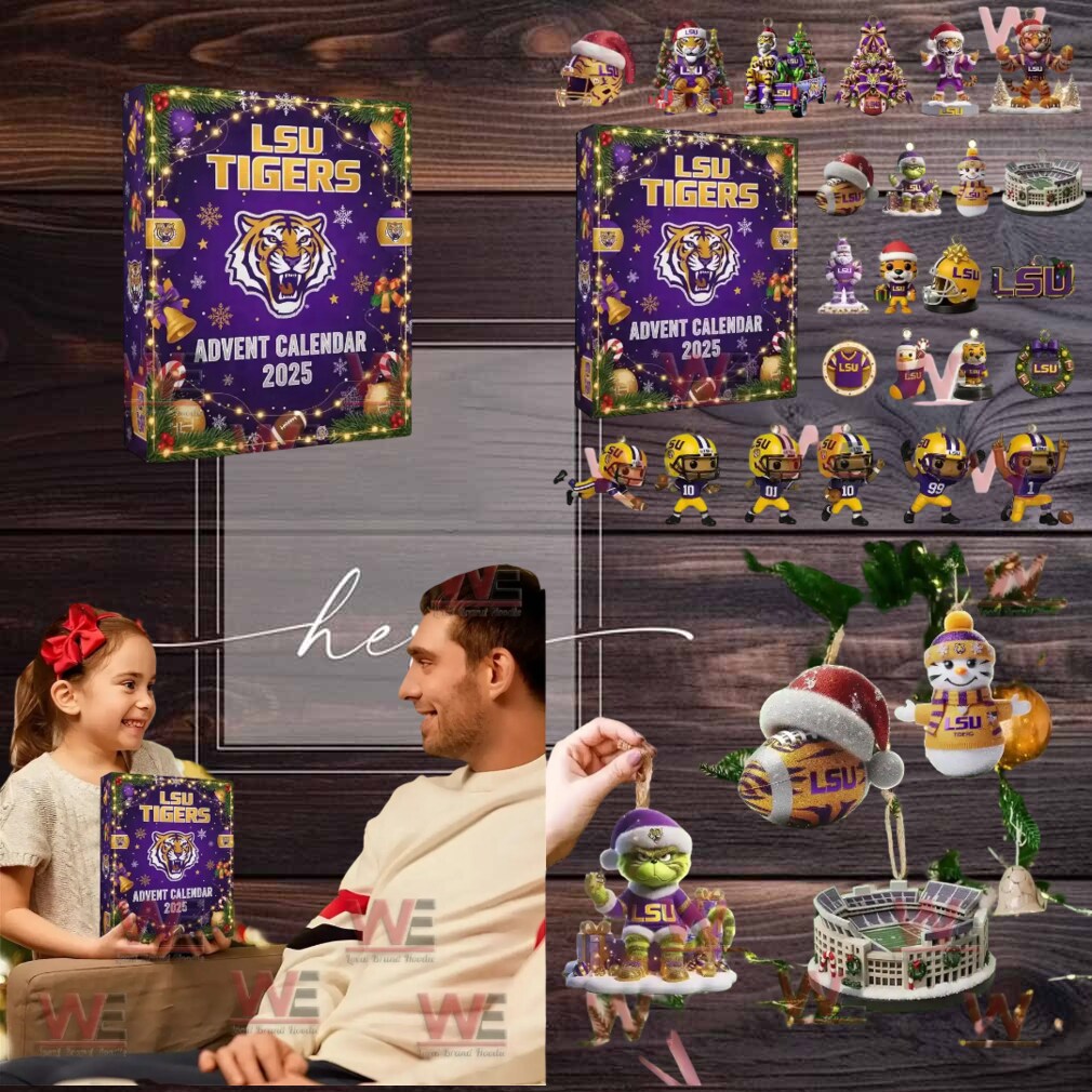 LSU Tigers football 2025 Advent Calendar Christmas LSU Tigers football 2025 Advent Calendar Christmas