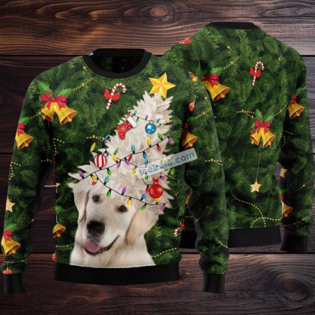 Labrador Retriever Head Tree Ugly Christmas Sweater Womens Sweatshirt Labrador Retriever Head Tree Ugly Christmas Sweater Womens Sweatshirt