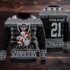 Las Vegas Raiders Santa Claus Ugly Christmas Sweater Las Vegas Raiders Santa Claus Ugly Christmas Sweater