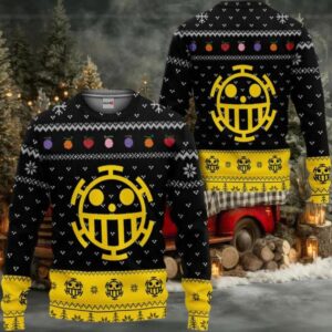 Law Symbol One Piece Ugly Christmas Sweater