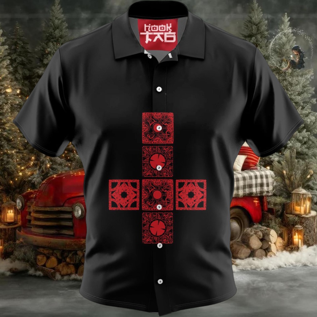 Lemarchand Box Hellraiser Hawaiian Shirt, Halloween Hawaiian Shirt Lemarchand Box Hellraiser Hawaiian Shirt, Halloween Hawaiian Shirt