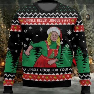 Leslie Knope Jingle Bells Jingle Yay Jingle Good For You Ugly Christmas Sweater