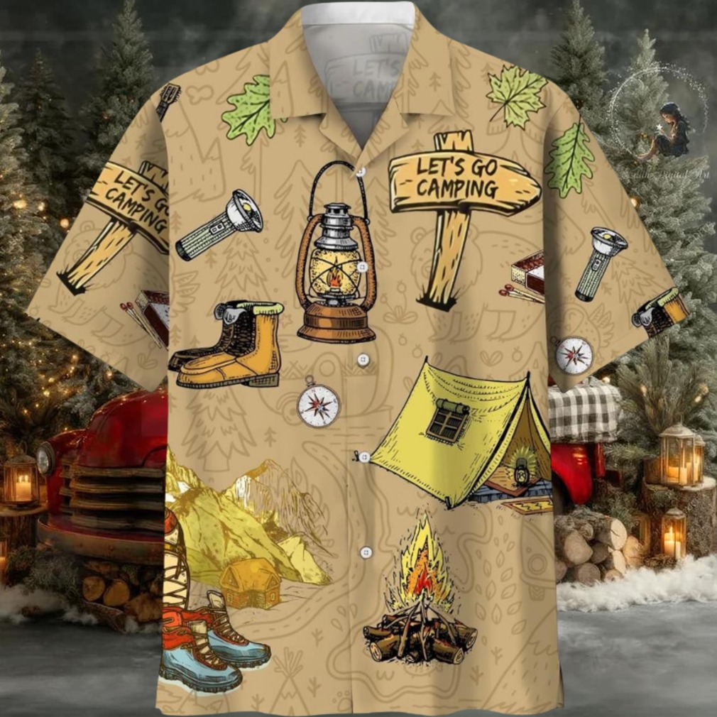 Let’s Go Camping Hawaiian Shirt Let’s Go Camping Hawaiian Shirt