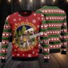 Labrador Retriever Xmas Tree Ugly Christmas Sweater Black Vacation