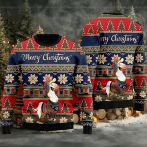 Llamas Superior Ugly Christmas Sweater