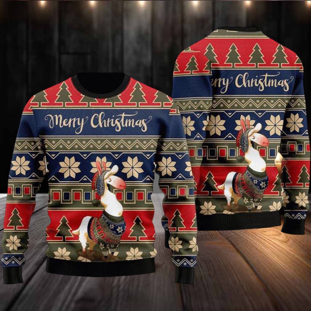 Llamas Superior Ugly Christmas Sweater Llamas Superior Ugly Christmas Sweater