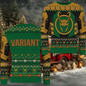 Loki The Christmas Variant Marvel Ugly Sweater