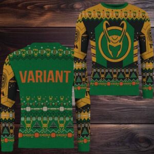 Loki The Christmas Variant Marvel Ugly Sweater