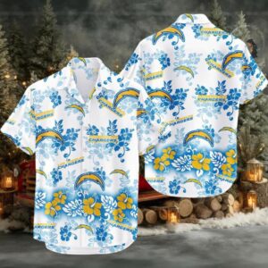 Los Angeles Chargers New Design Hot Summer Hawaiian Shirt Los Angeles Chargers New Design Hot Summer Hawaiian Shirt