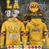 Los Angeles Lakers x Mew x Kaws Black Hoodie Shirt Los Angeles Lakers x Mew x Kaws Black Hoodie Shirt