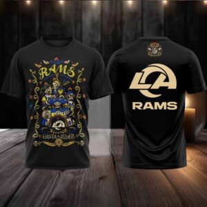 Los Angeles Rams Celebrating The Day Of The Dead Hasta La Muerte 2025 Hoodie T Shirt