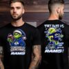 Los Angeles Rams NFL Bad Bunny 2025 New Two Sided Shirt Los Angeles Rams NFL Bad Bunny 2025 New Two Sided Shirt