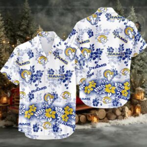 Los Angeles Rams New Design Hot Summer Hawaiian Shirt Los Angeles Rams New Design Hot Summer Hawaiian Shirt