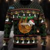 Llama Pattern Ugly Christmas Sweater Red Best Llama Pattern Ugly Christmas Sweater Red Best