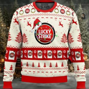 Lucky Strike Ugly Christmas Sweater