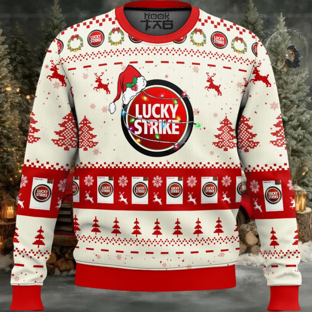 Lucky Strike Ugly Christmas Sweater Lucky Strike Ugly Christmas Sweater
