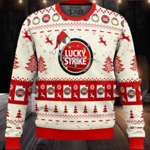 Lucky Strike Ugly Christmas Sweater